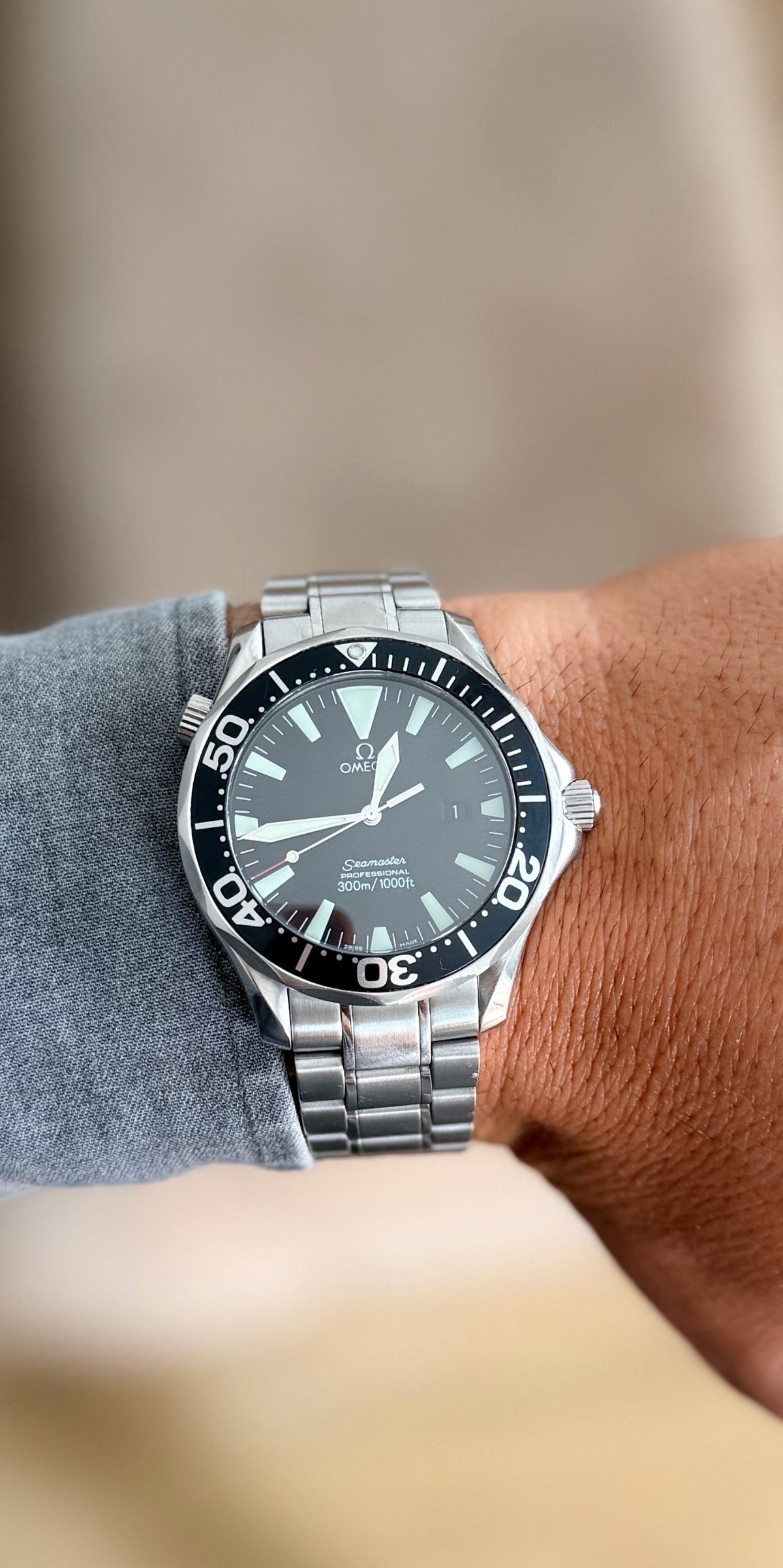 Omega Seamaster 300 Black