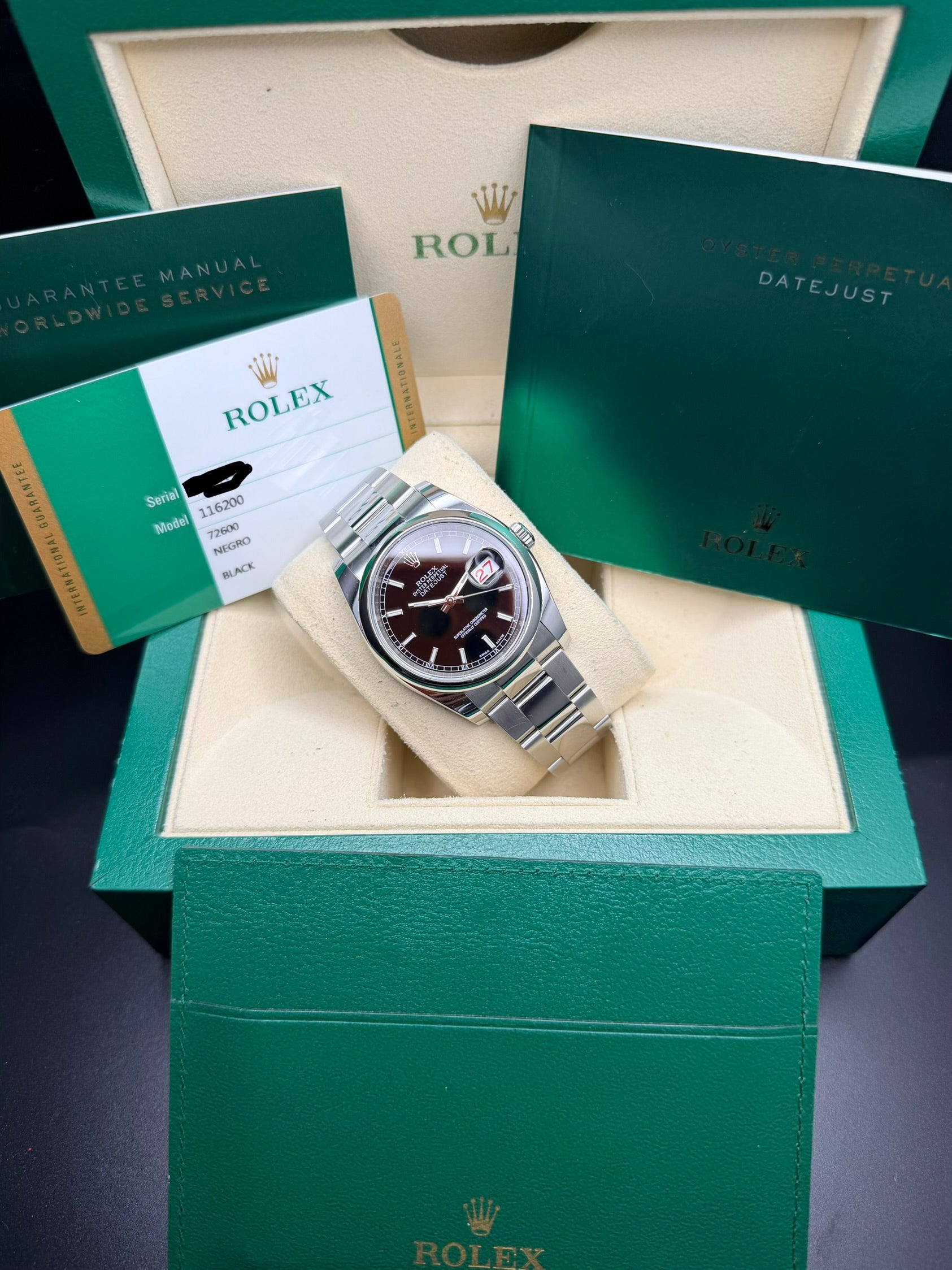 Rolex Datejust Roullete Dial