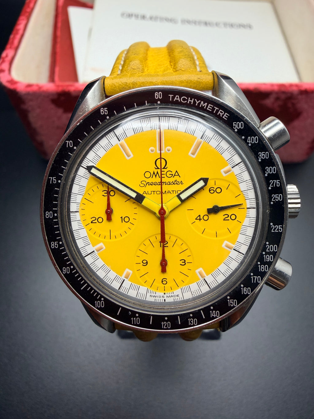 Omega Speedmaster Reduced Michael Schumacher