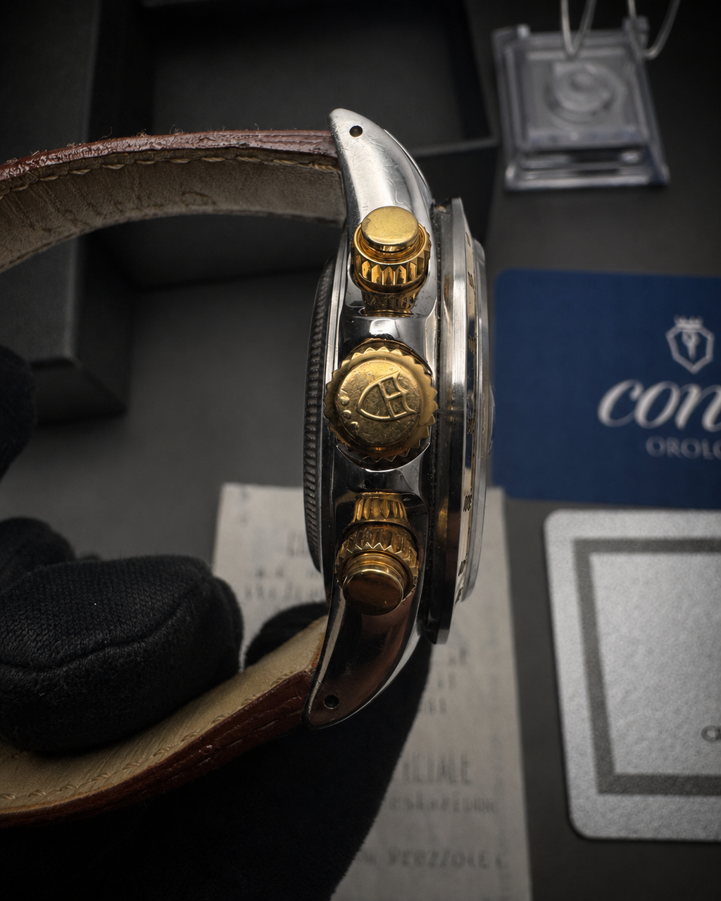 Tudor Prince Date Acero y Oro