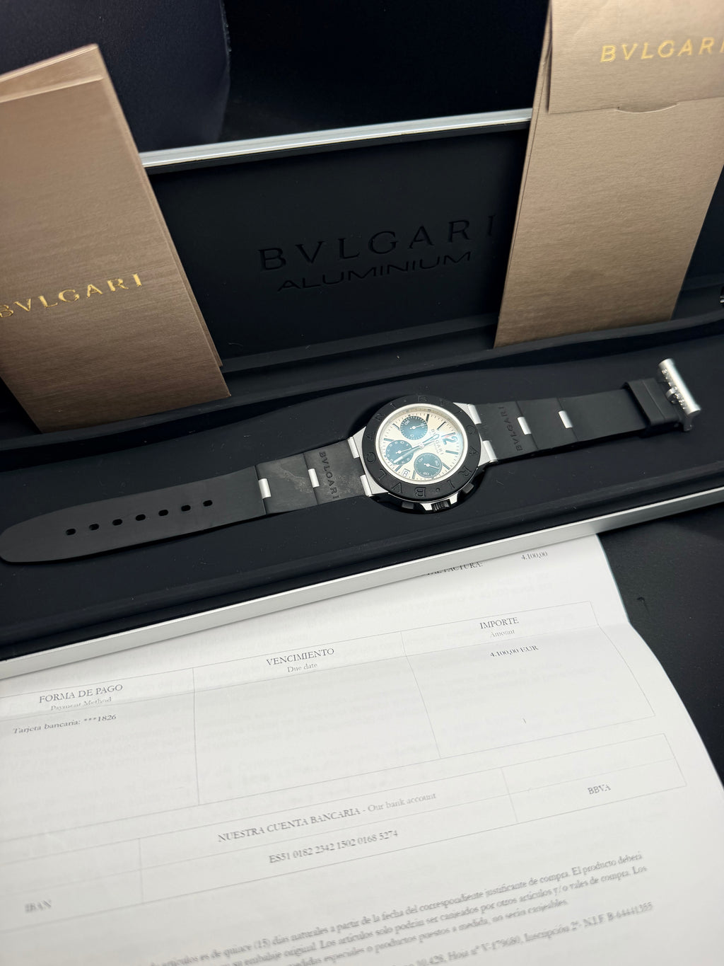 Bvlgari Aluminium Chronograph