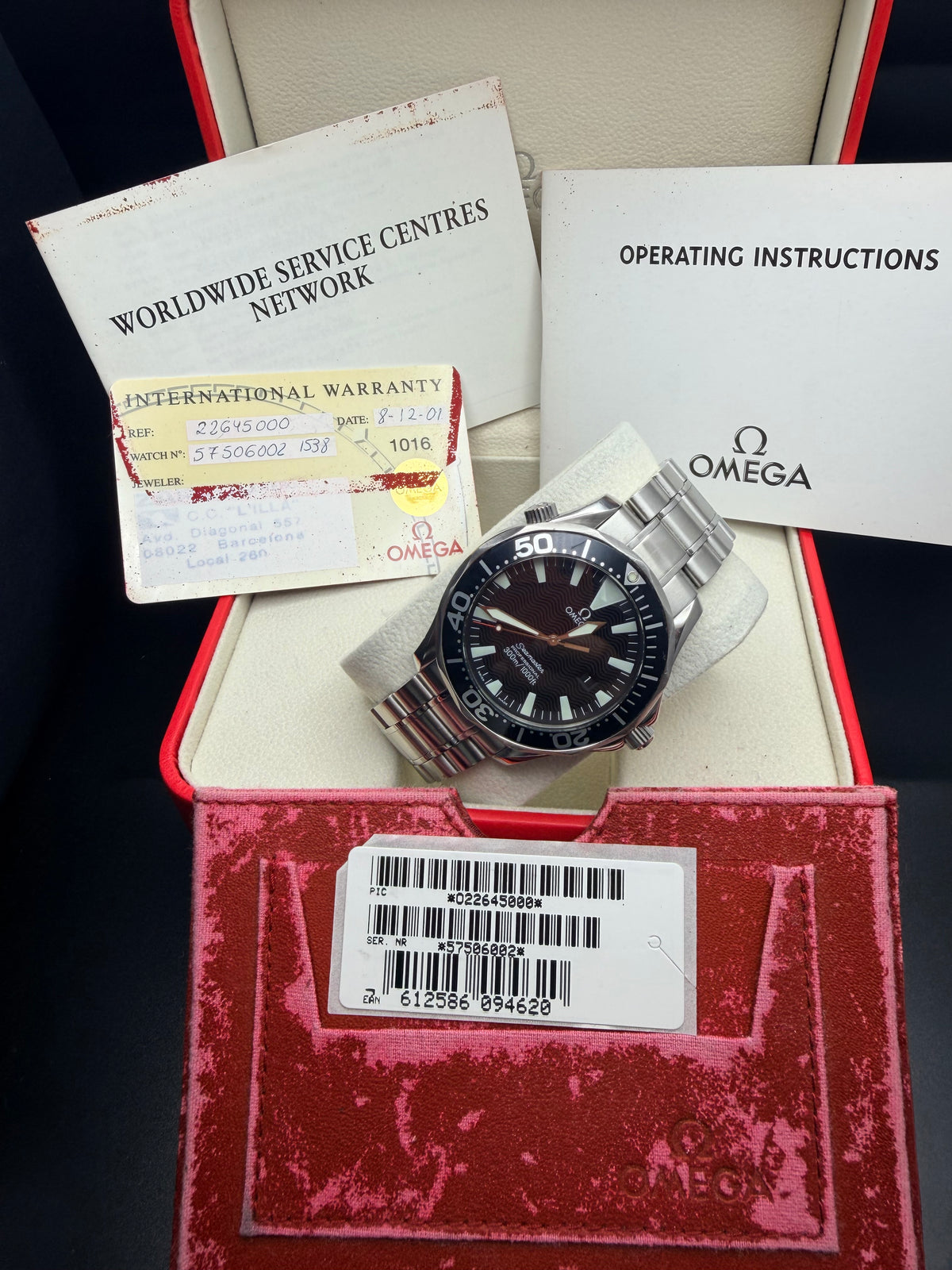 Omega Seamaster 300 Black