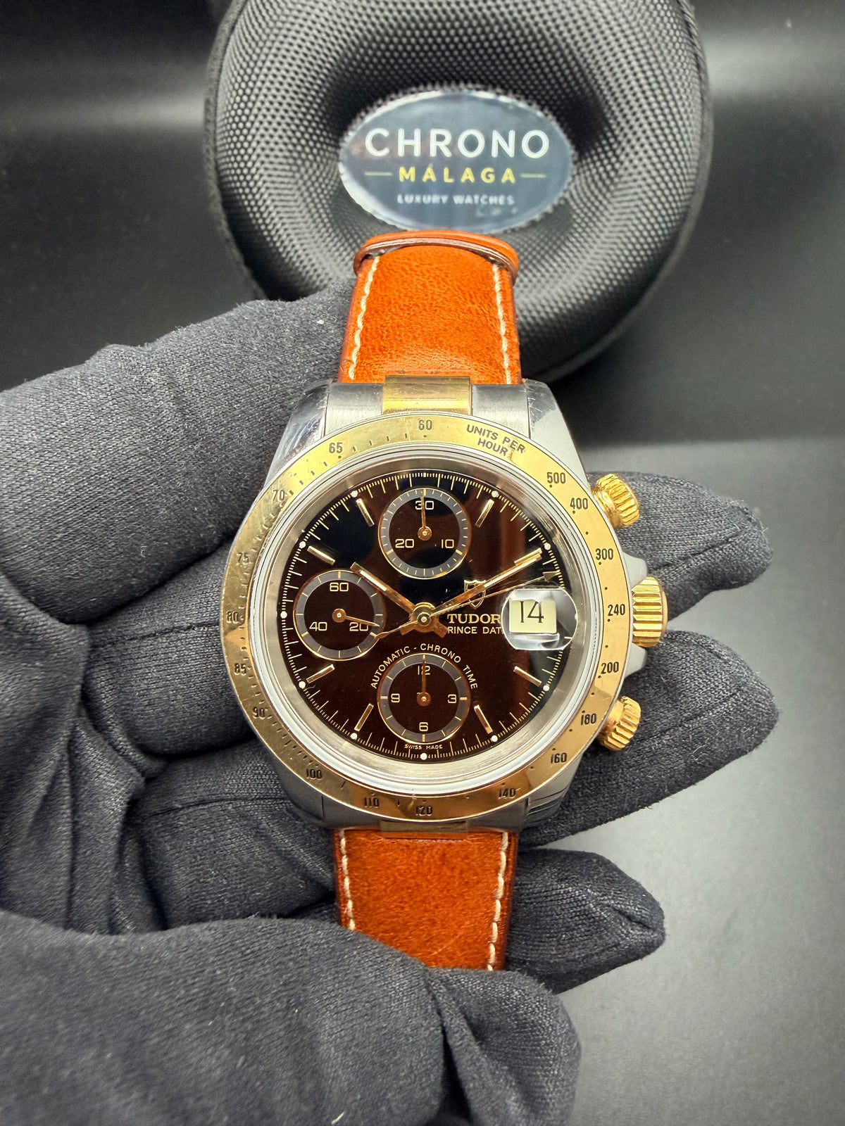 Tudor Prince Date Acero y Oro