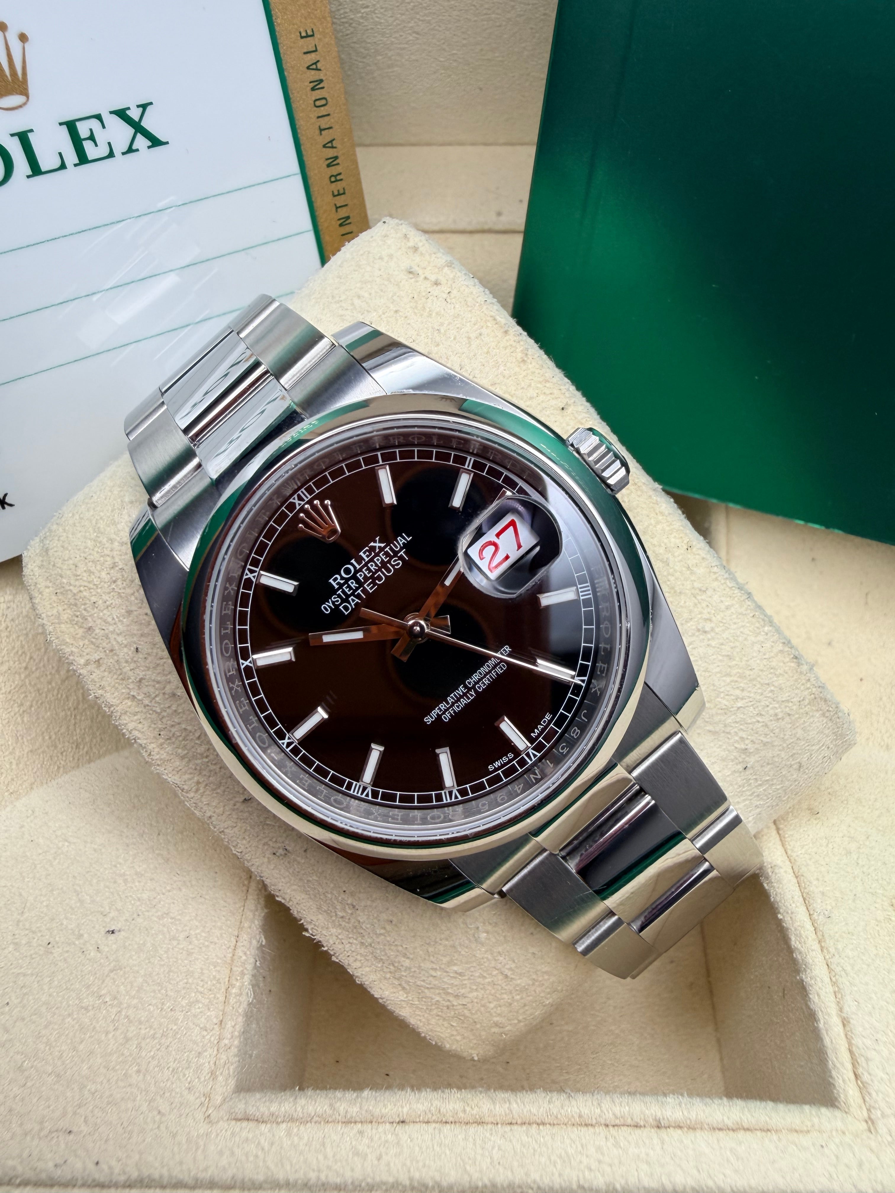 Rolex Datejust Roullete Dial