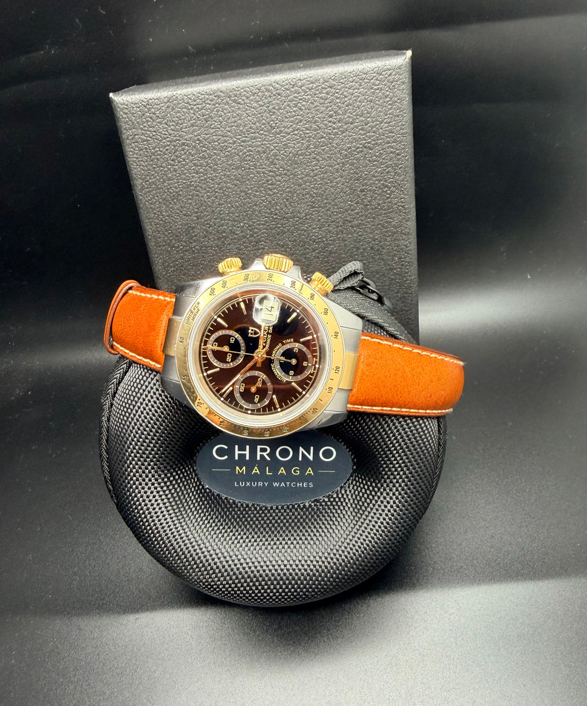 Tudor Prince Date Acero y Oro